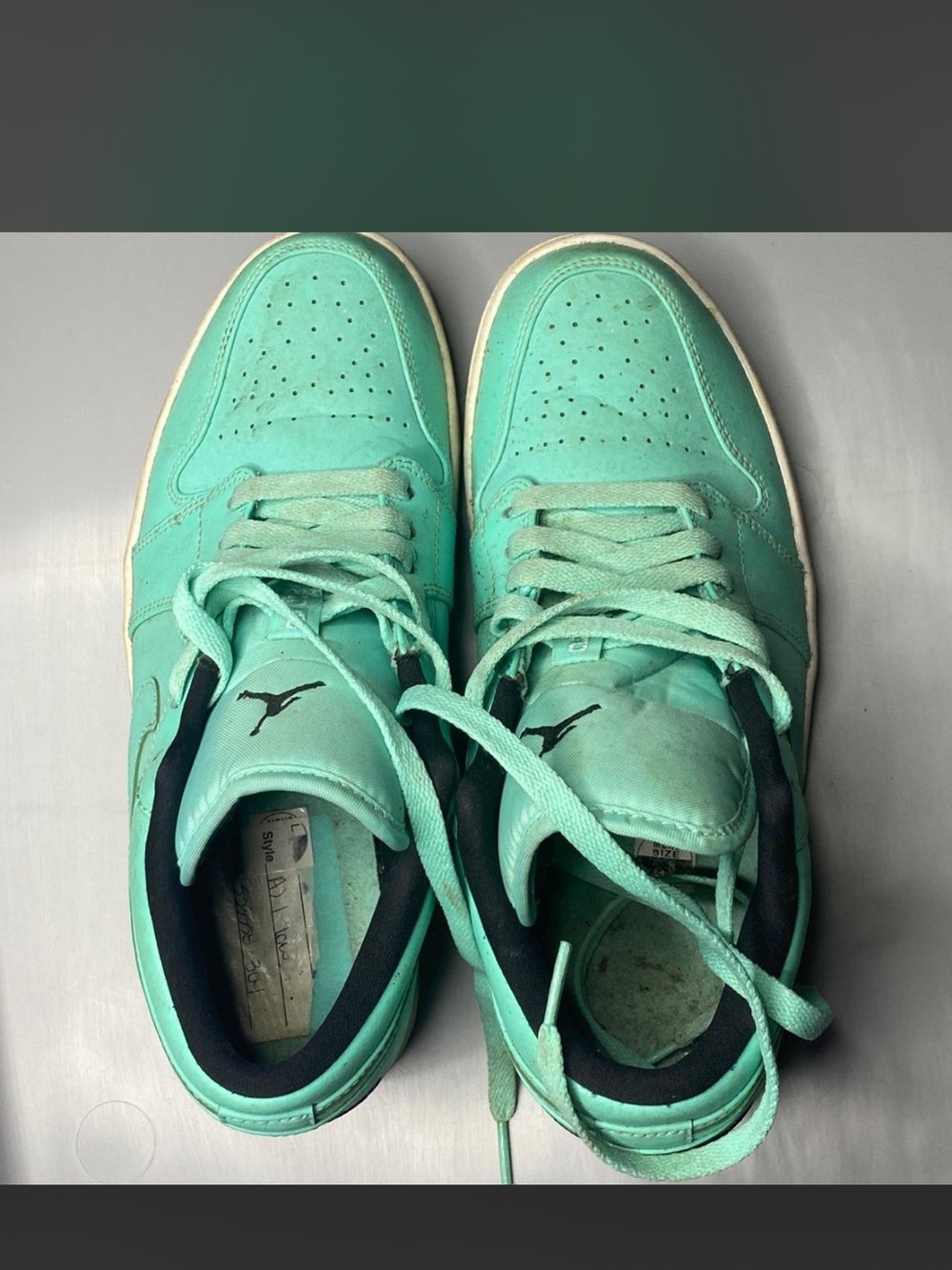 Nike Low-Top Sneakers in Mint Green